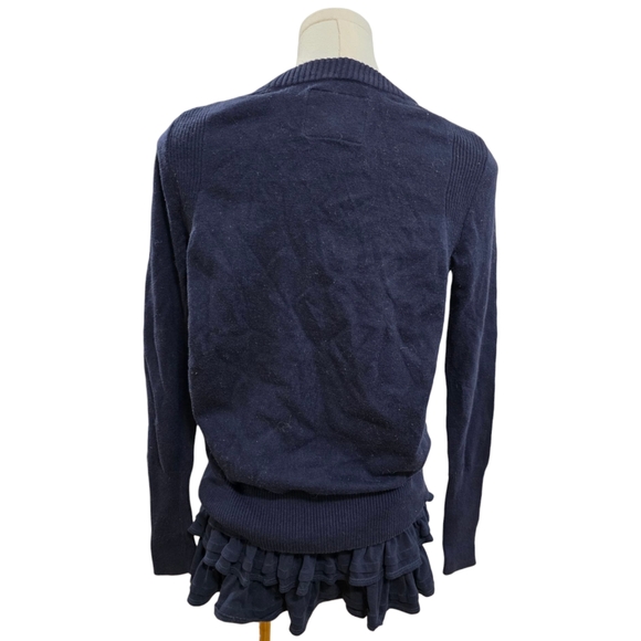 Abercrombie vintage navy pullover sweater crewneck - Picture 3 of 6